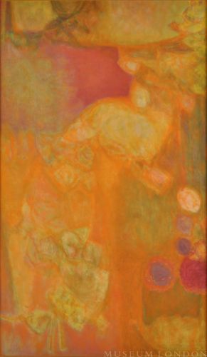 COMPOSITION IN ORANGE NO. 105