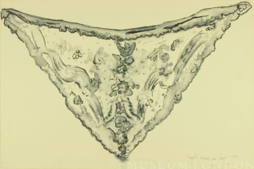 MARGARET'S MOTHER'S LACE SHAWL - STUDY