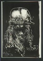 POPSTER IN FLOWERED PITH HELMET