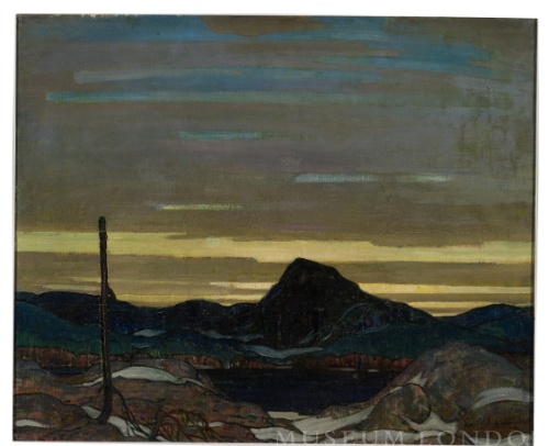 WINTER EVENING, GEORGIAN BAY