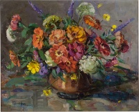 untitled (bowl of flowers)
