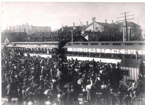 Londoners at the CNR Train Station