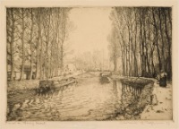 CANAL DU LOING MORET