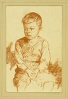 PORTRAIT OF A SEATED BOY