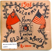 Wlecome Home ~ London Old Boys, 1901 Reunion