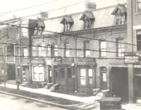 East Side of Clarence Street where The Huron and Erie Now Stands