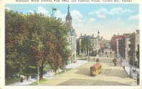 RICHMOND STREET SHOWING POST OFFICE AND CUSTOMS HOUSE, c. 1920