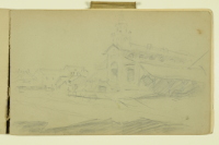 PAUL PEEL SKETCHBOOK: STUDY FOR COVENT GARDEN MARKET, LONDON, ONTARIO