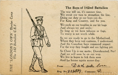 "The Boys of 142nd Battalion"