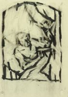 MEMORY STUDY AFTER A REMBRANT IN THE SCOTTISH NATIONAL GALLERY