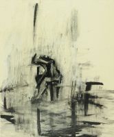 YOUNG WOMAN IN STUDIO