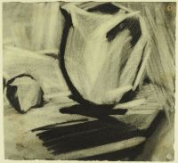 STILL LIFE - JUG AND ORANGE