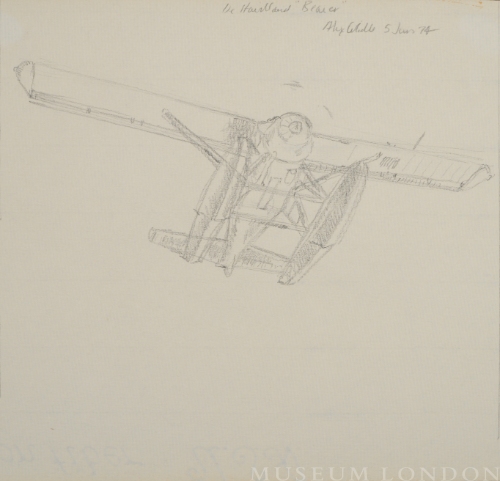 de Havilland "Beaver" (study for "June")