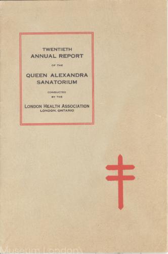 Annual Report- Queen Alexandria Sanatorium 1930