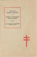Annual Report- Queen Alexandria Sanatorium 1930