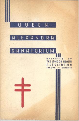 Annual Report- Queen Alexandria Sanatorium 1937