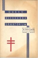 Annual Report- Queen Alexandria Sanatorium 1937