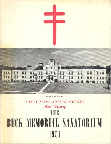 Annual Report- Queen Alexandria Sanatorium 1951
