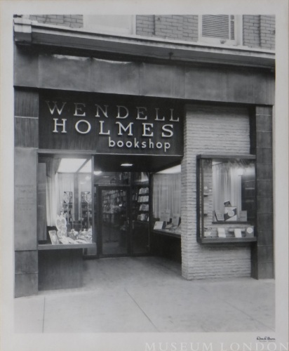 Wendell Holmes Bookshop, c 1945