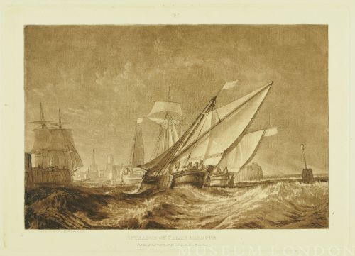 ENTRANCE OF CALAIS HARBOUR