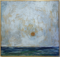 SUNSET OVER THE MEDITERRANEAN