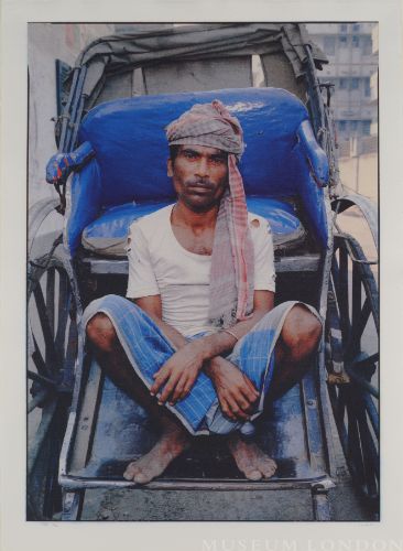 KALCUTT, PRINT # 88463: RICKSHAW WALLAH
