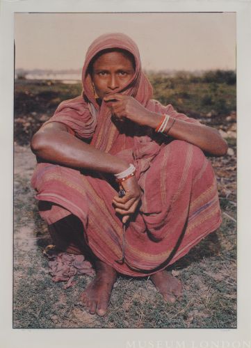 KALCUTT: PRINT # 88464 WOMAN RESTING