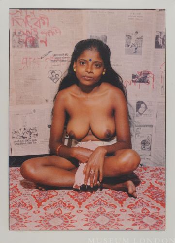 KALCUTT, PRINT # 88466: GIRL WITH BLUE BINDI