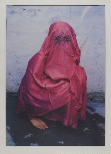 KALCUTT PRINT #88467: FEMALE IN BURKA