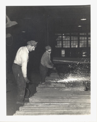 Federal Foundries & Steel - Men Working with molten metal