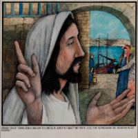 FROM THAT TIME, JESUS BEGAN TO PREACH AND SAY: REPENT FOR THE KINGDOM OF HEAVEN IS AT HAND [FROM THE PASSION OF ST. MATTHEW]