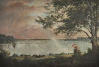VIEW OF NIAGARA FALLS FROM THE CANADIAN SIDE
