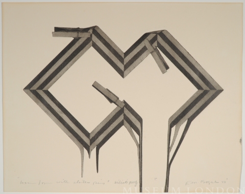 WARM FORM WITH CLOTHES PINS
