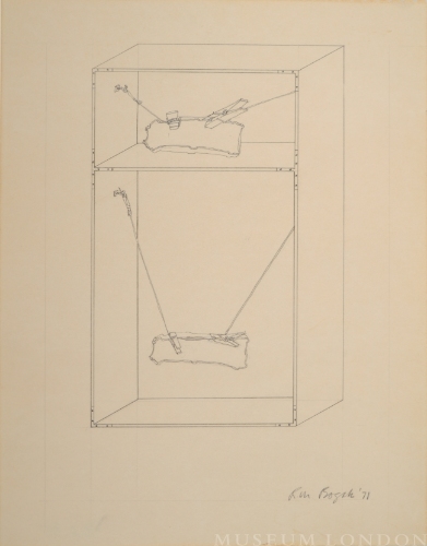 UNTITLED WITH CLOTHES PINS