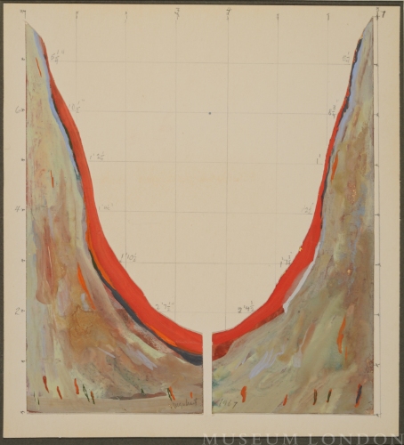 STUDY FOR LARGE DIPTYCH