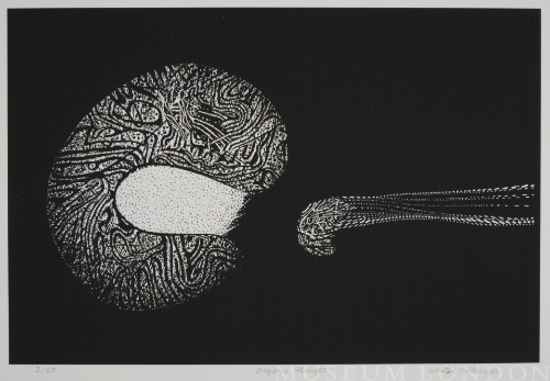 ORGANIC THOUGHT, from the Organic Works on Paper series