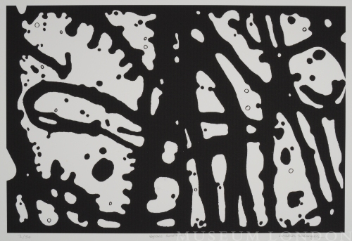 SPACE SMOKE #1, from the Organic Works on Paper series