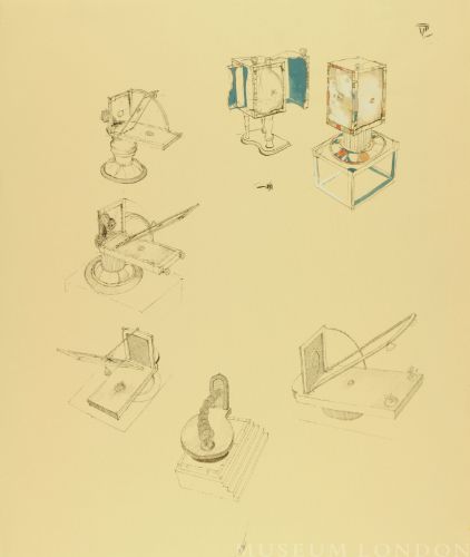 SEVEN STUDIES FOR SCULPTURES