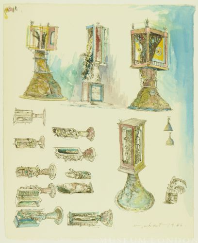 STUDIES FOR UNBUILT BOXES