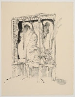 BOX STUDY WITH INTERIOR TREES