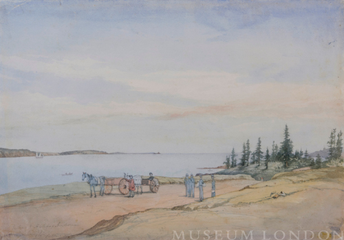 ENTRANCE TO HALIFAX HARBOUR, AUGUST 15, 1851