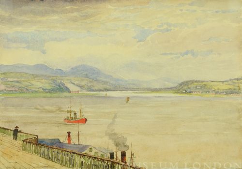 VIEW FROM THE TERRACE, QUEBEC
