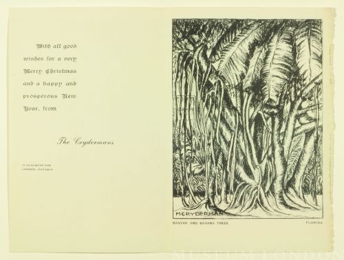 BANYAN AND BANANA TREES, FLORIDA
