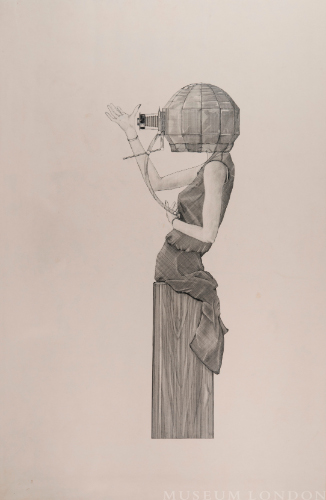 Untitled, study for It’s as though you’re looking at the world for the first time