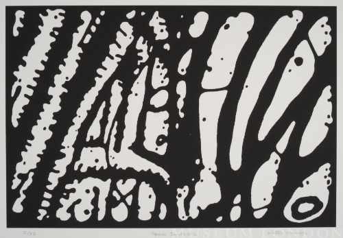 SPACE SMOKE #2, from the Organic Works on Paper series