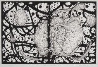 PEPPER INTO SPACE #2, from the Organic Works on Paper series