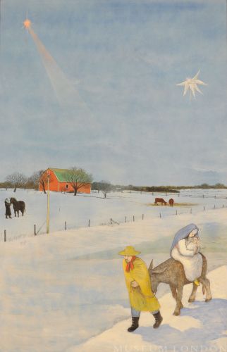 MYSTICAL NEW BRUNSWICK FARM SCENE