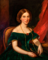 Portrait of Clarissa Brooke (1830-1868)