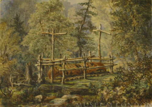 CANOE BURIAL