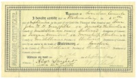 John W.H. Griffiths and Therese Smibert Marriage Certificate